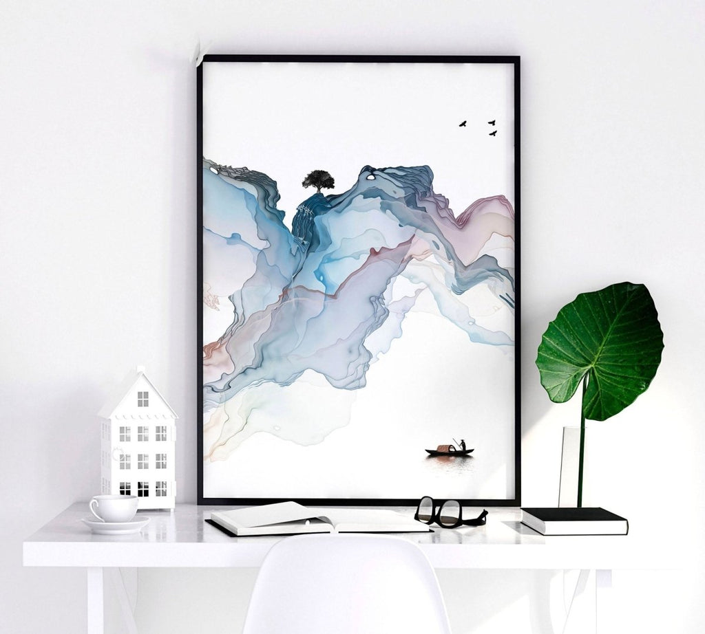 Japanese bedroom decor | set of 3 wall art prints - Joe’s Haven