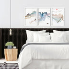 Japanese bedroom decor | set of 3 wall art prints - Joe’s Haven