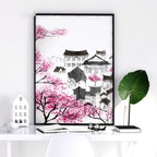 Japanese Flower Art | Set of 3 wall art prints - Joe’s Haven