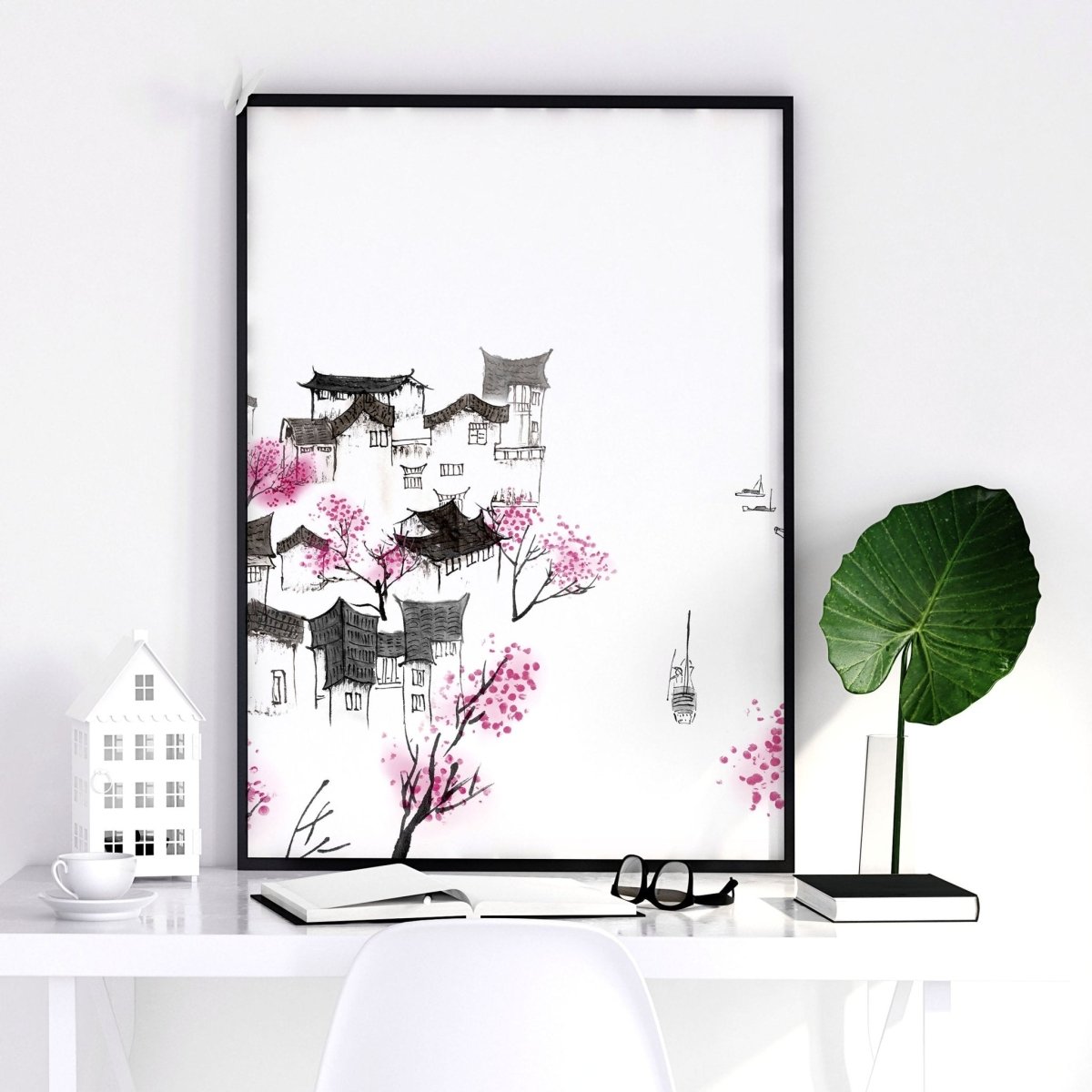 Japanese Flower Art | Set of 3 wall art prints - Joe’s Haven