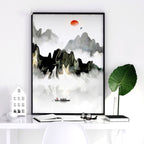 Art for a bedroom | set of 3 Japanese wall art - Joe’s Haven