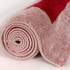 Joli Geometric Red & Pink Rug - Joe’s Haven
