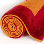 Joli Geometric Red & Orange Rug - Joe’s Haven