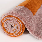 Joli Geometric Orange & Pink Rug - Joe’s Haven