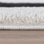 Joli Wave Black & White Rug - Joe’s Haven