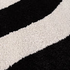 Joli Wave Black & White Rug - Joe’s Haven