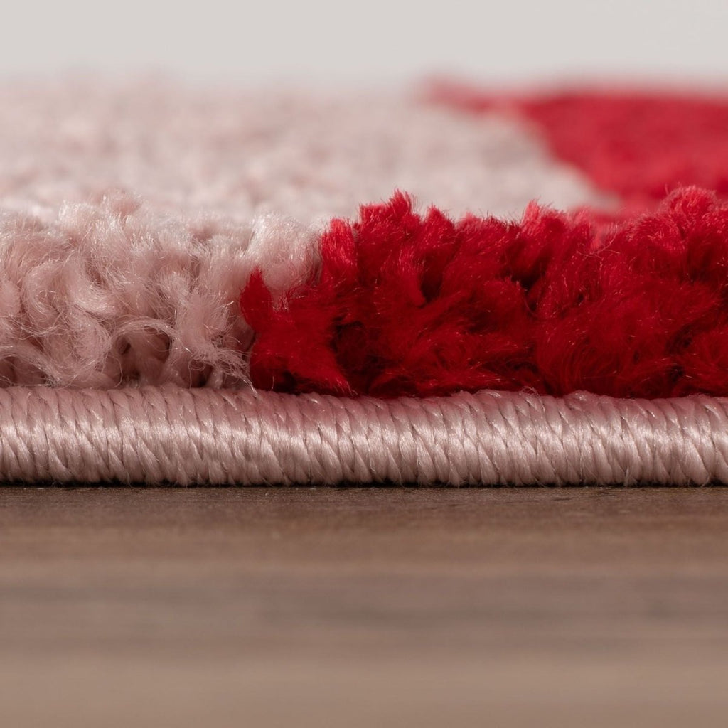 Joli Wave Red & Pink Rug - Joe’s Haven