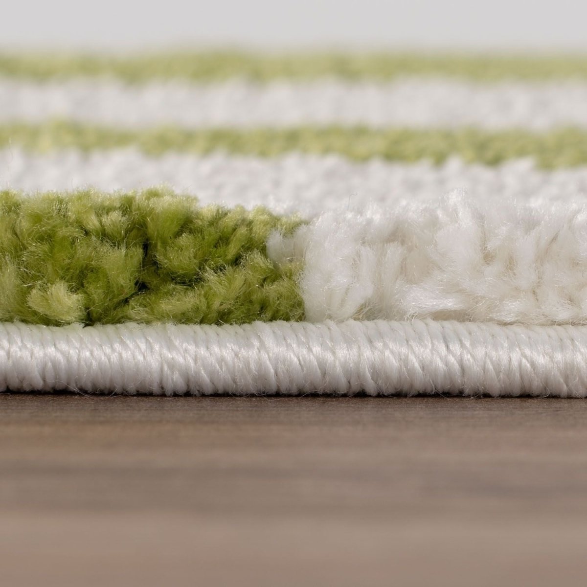 Joli Wave Green & White Rug - Joe’s Haven