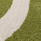 Joli Wave Green & White Rug - Joe’s Haven