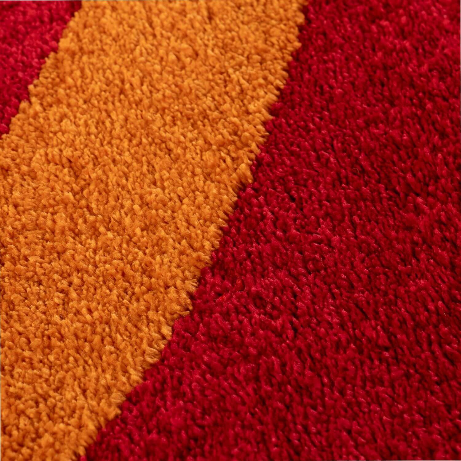 Joli Wave Red & Orange Rug - Joe’s Haven