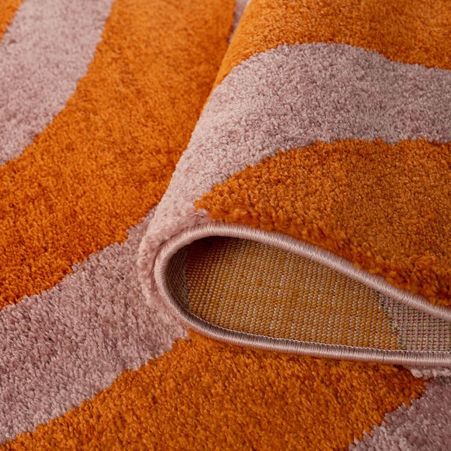 Joli Wave Orange & Pink Rug - Joe’s Haven