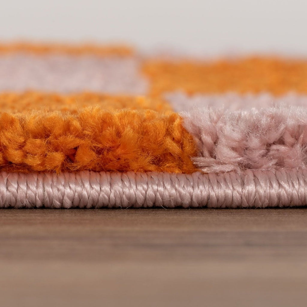 Joli Wave Orange & Pink Rug - Joe’s Haven
