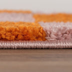 Joli Wave Orange & Pink Rug - Joe’s Haven