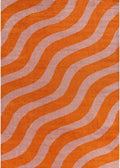 Joli Wave Orange & Pink Rug - Joe’s Haven