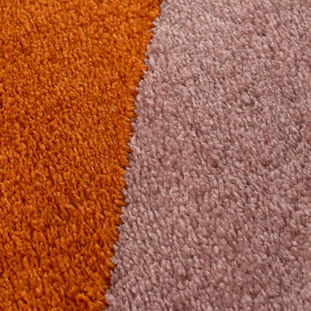 Joli Wave Orange & Pink Rug - Joe’s Haven