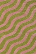 Joli Wave Green & Pink Rug - Joe’s Haven