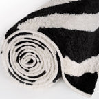 Joli Striped Black & White Rug - Joe’s Haven