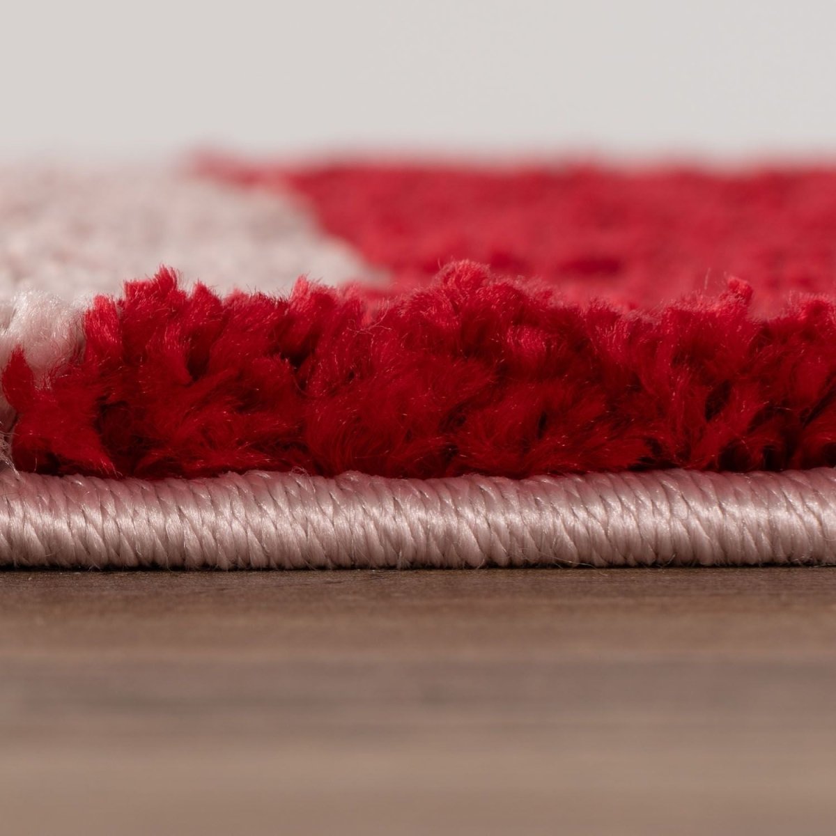 Joli Striped Red & Pink Rug - Joe’s Haven