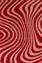 Joli Striped Red & Pink Rug - Joe’s Haven