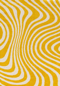 Joli Striped Yellow & White Rug - Joe’s Haven