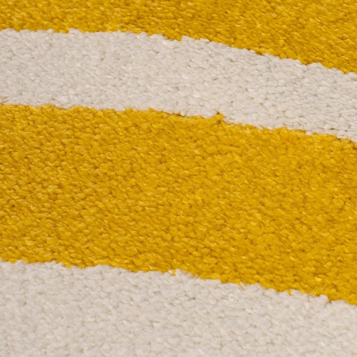 Joli Striped Yellow & White Rug - Joe’s Haven