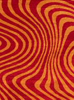 Joli Striped Red & Orange Rug - Joe’s Haven