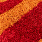 Joli Striped Red & Orange Rug - Joe’s Haven