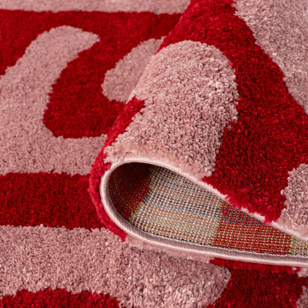Joli Doodle Red & Pink Rug - Joe’s Haven