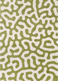 Joli Doodle Green & White Rug - Joe’s Haven