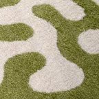 Joli Doodle Green & White Rug - Joe’s Haven