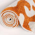 Joli Doodle Orange & White Rug - Joe’s Haven