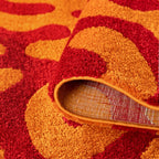 Joli Doodle Red & Orange Rug - Joe’s Haven