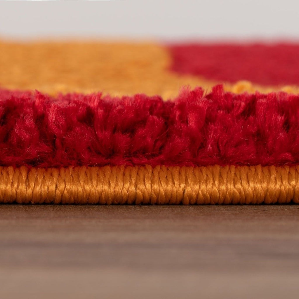 Joli Doodle Red & Orange Rug - Joe’s Haven