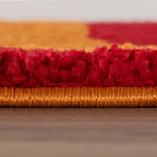 Joli Doodle Red & Orange Rug - Joe’s Haven