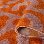 Joli Doodle Orange & Pink Rug - Joe’s Haven