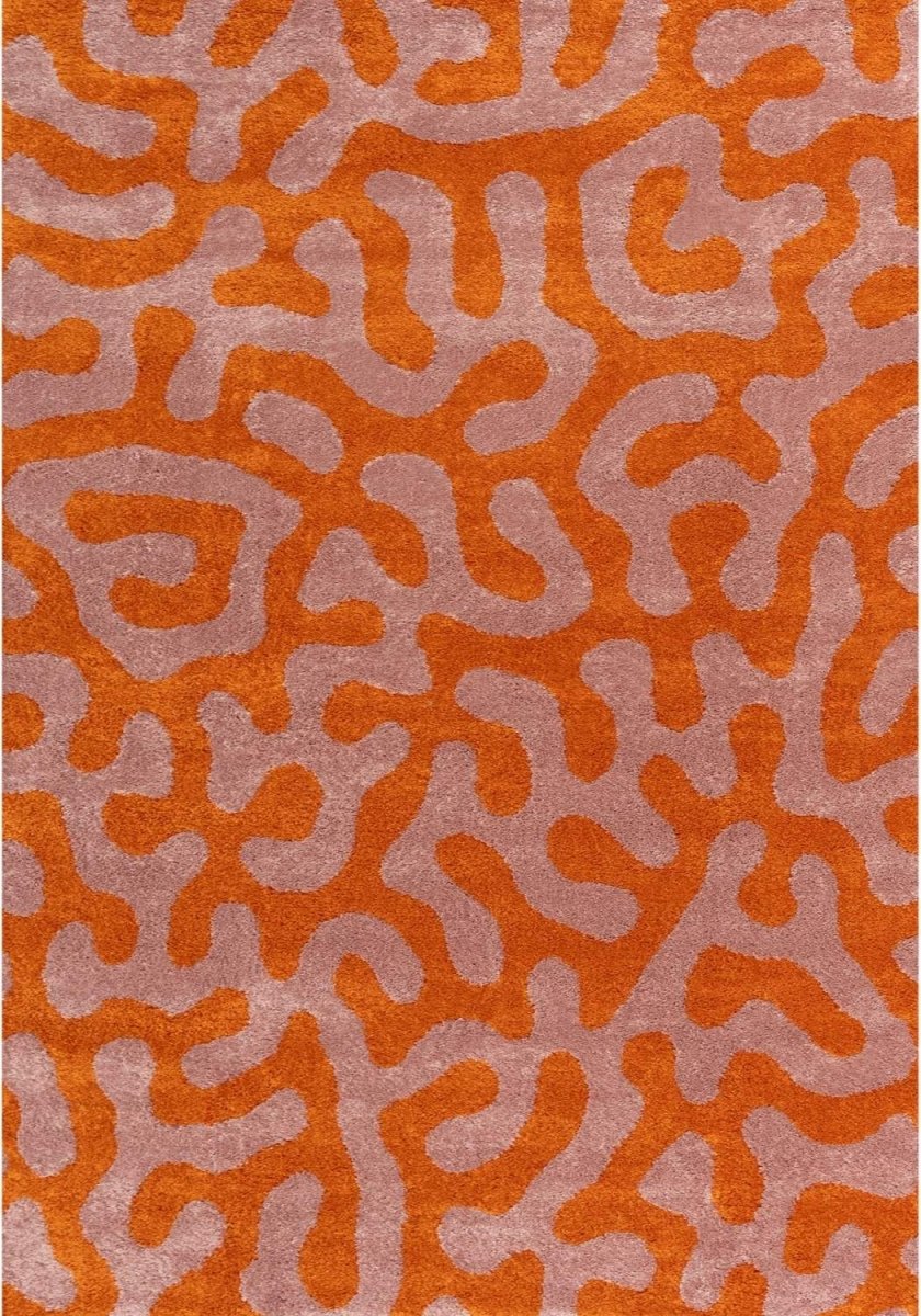 Joli Doodle Orange & Pink Rug - Joe’s Haven