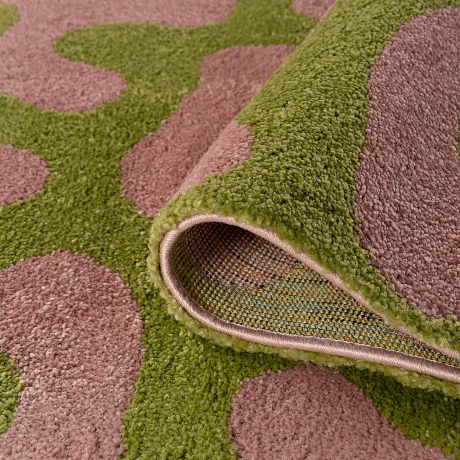 Joli Doodle Green & Pink Rug - Joe’s Haven