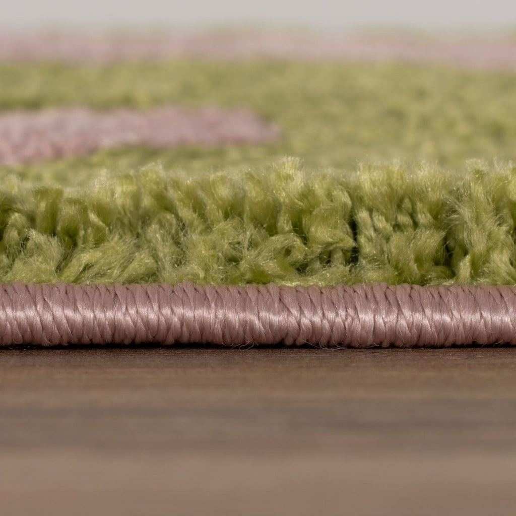 Joli Doodle Green & Pink Rug - Joe’s Haven