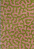 Joli Doodle Green & Pink Rug - Joe’s Haven