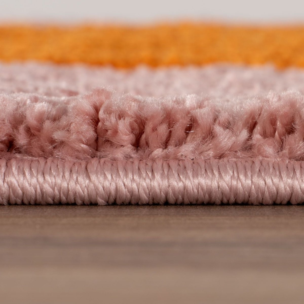 Joli Checkered Orange & Pink Rug - Joe’s Haven