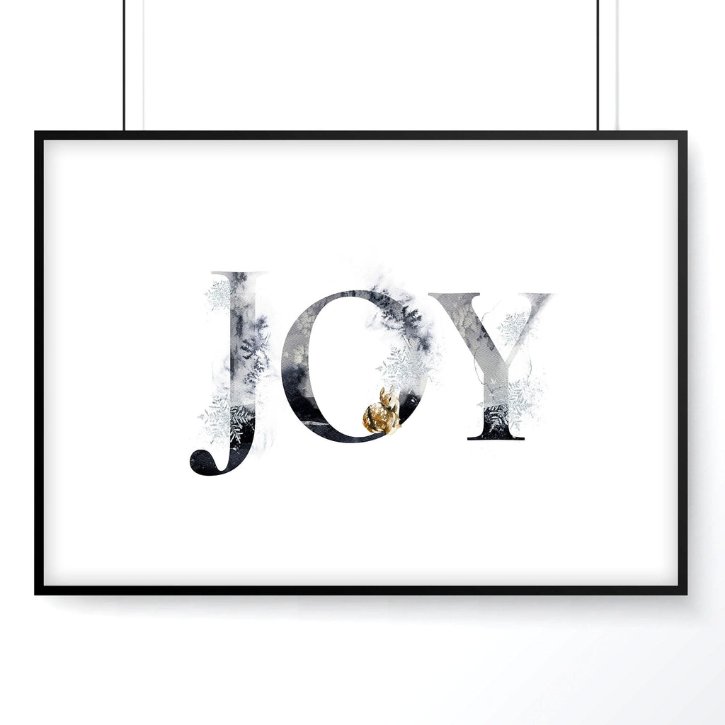 Xmas decor for door wall art print