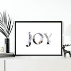Xmas decor for door wall art print