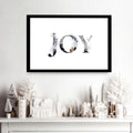 Xmas decor for door wall art print