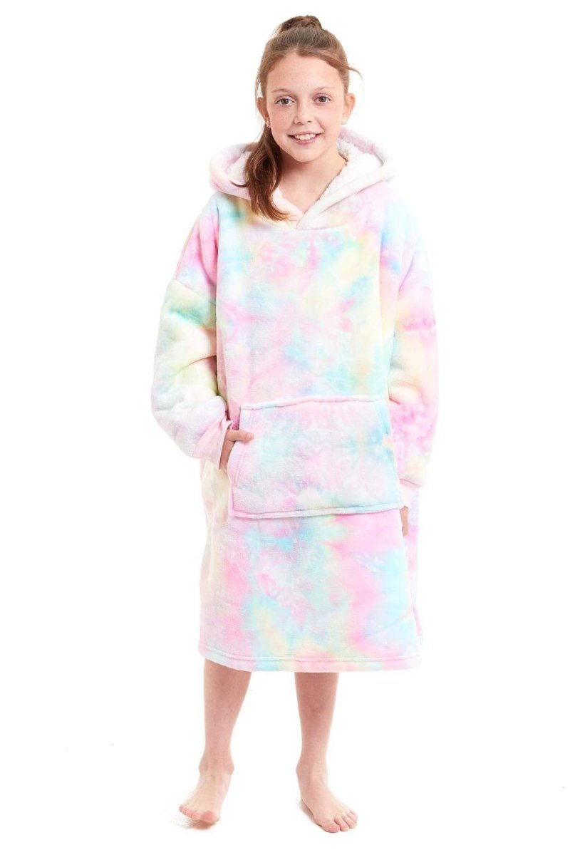 Kids Oversized Hooded Fleece Blanket - Joe’s Haven