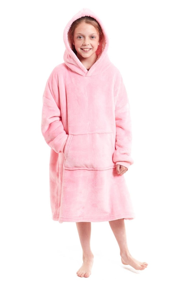 Kids Oversized Hooded Fleece Blanket - Joe’s Haven