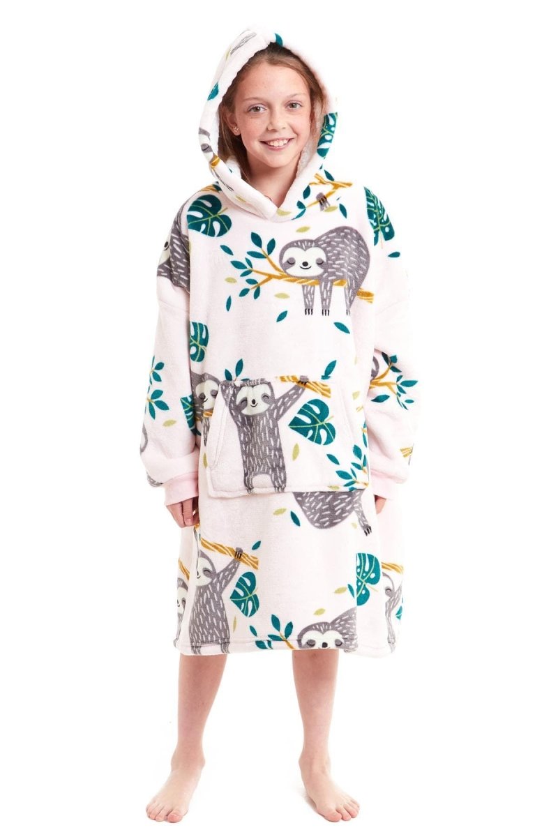 Kids Oversized Hooded Fleece Blanket - Joe’s Haven