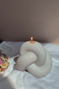 Decorative Knot Candle - Joe’s Haven