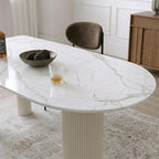 La Plainville Dining Table, White - Joe’s Haven