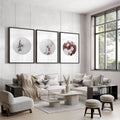 Large Wall Paintings For Living Room | Set of 3 wall art prints - Joe’s Haven