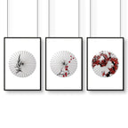 Large Wall Paintings For Living Room | Set of 3 wall art prints - Joe’s Haven